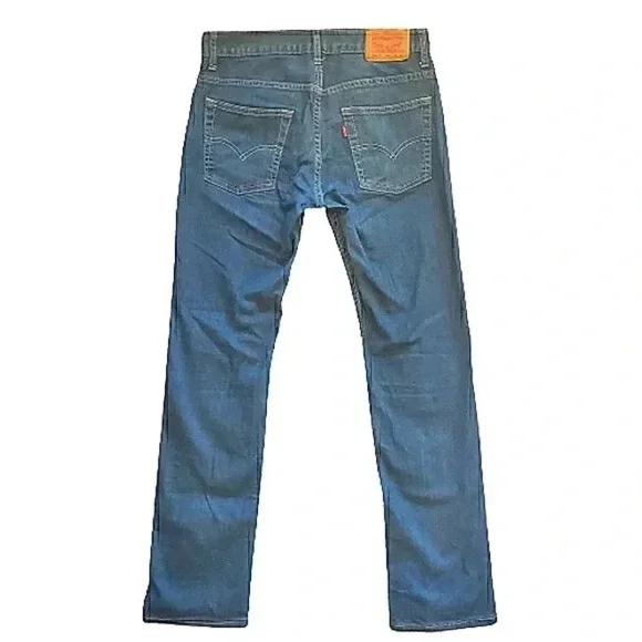 Levi's 511 straight leg slim jeans Size 18R - Picture 2 of 5